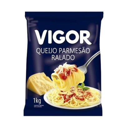 QUEIJO RALADO PARMESÃO FINO VIGOR  1KG                                                              